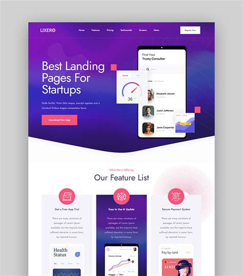 Landing Page Template Responsive 2