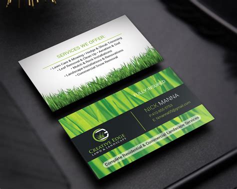 Landscape Design Business Cards