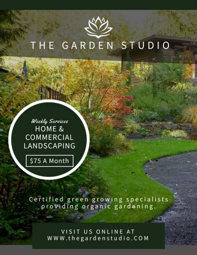 Landscape Design Flyer