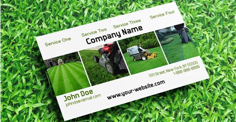 Landscaping Business Card Templates