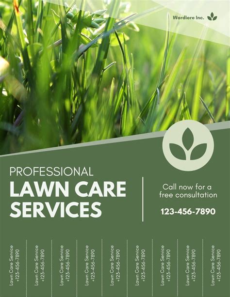 Landscaping Flyer Template