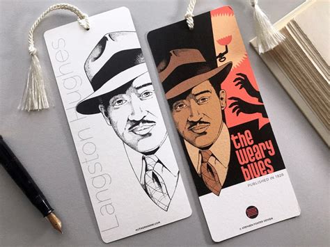 Langston Hughes Bookmark