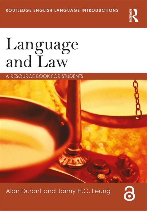 Intersections of language and law