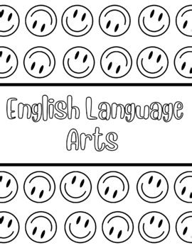 Language Arts Binder Cover 2