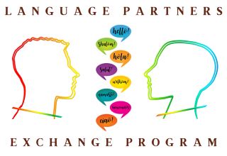 Language exchange programs can help members develop their language skills