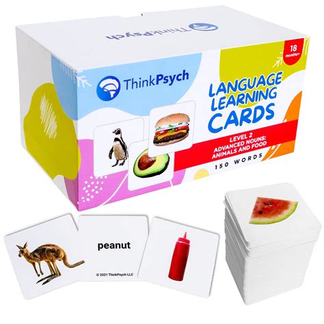 A language learner using 3x5 note cards