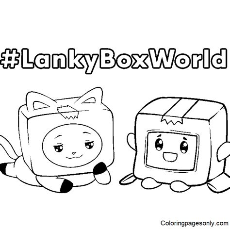 Lankybox Printable Pictures Gallery 1