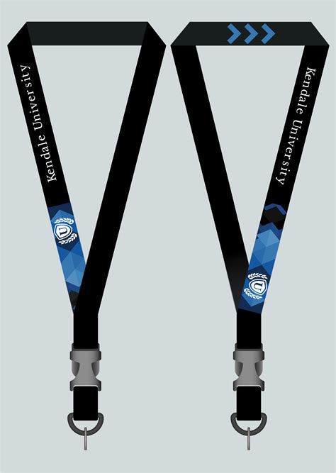 Lanyard design template example