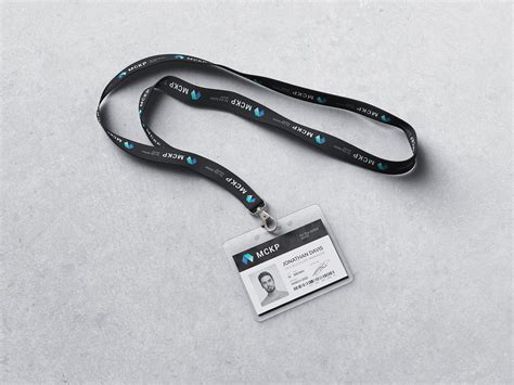 Lanyard Name Tag Template