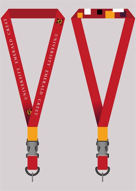 Lanyard Template PSD Gallery 9