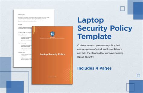 Laptop Security Policy Template