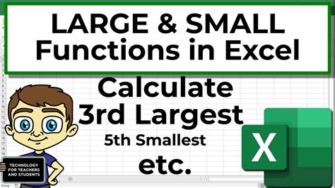 LARGE and SMALL Functions in Google Sheets