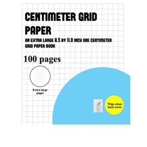 Image of large centimeter graph paper