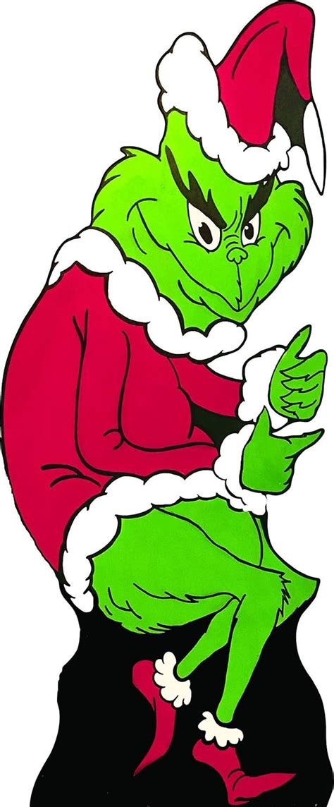 Large Grinch Printable