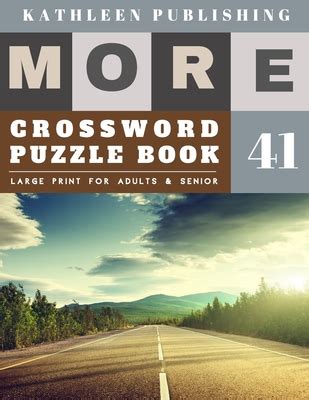 Large Print Crossword Nature