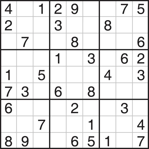 Large Print Sudoku