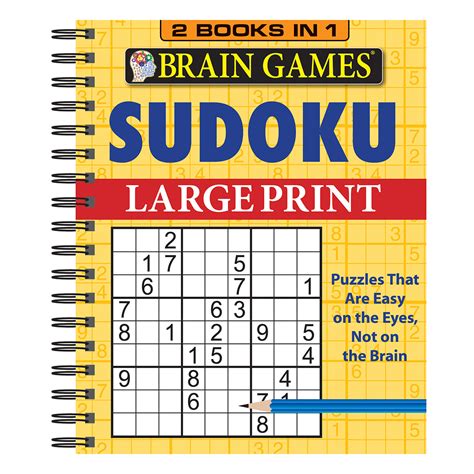 Large Print Sudoku Books