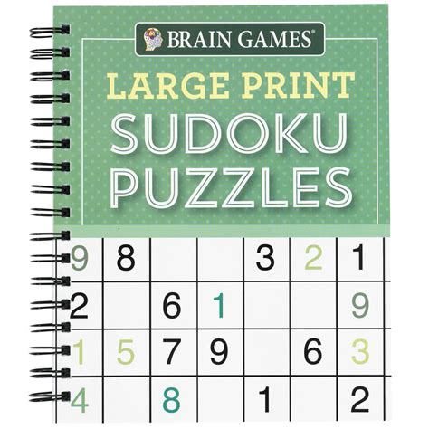 Large Print Sudoku Books