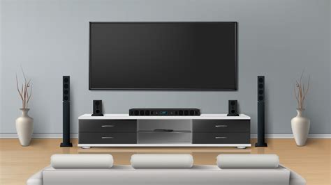 Large TV Home Theater