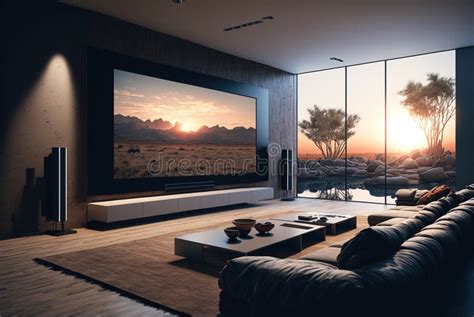 Large TV Living Room