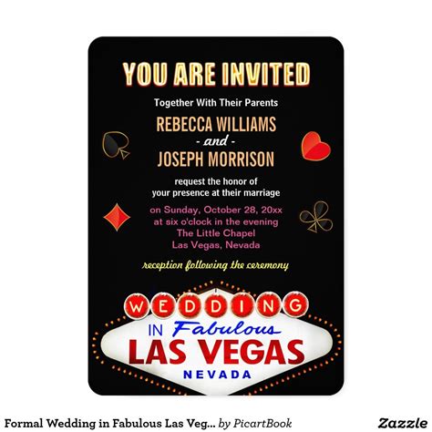 Las Vegas Glamour Wedding Template