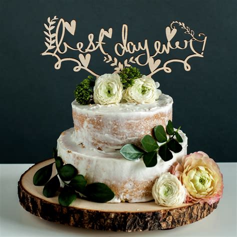 Laser Cut Cake Toppers