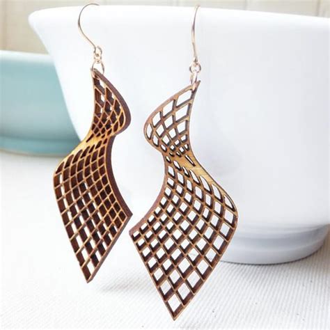 Laser Cut Earring Ideas