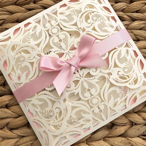 Laser Cut Wedding Stationery Suite