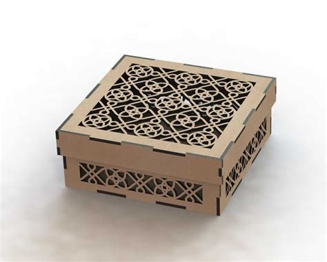 Laser Cutting Box Template 1