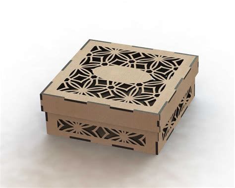 Laser Cutting Box Template 7