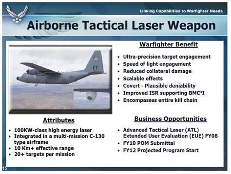 Benefits of Laser Weapons