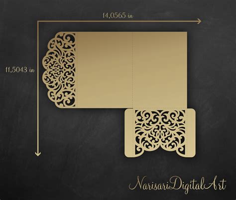 Laser Cut Invitation Templates