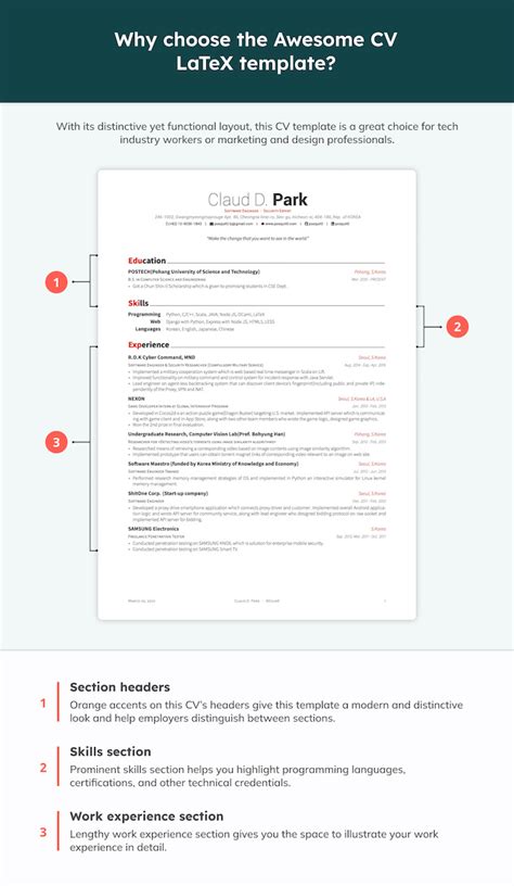 LaTeX CV Template 3