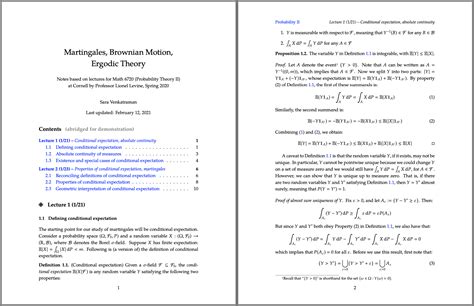 LaTeX template for academic reports