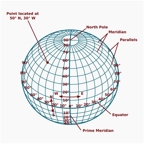 Latitude and Longitude Map