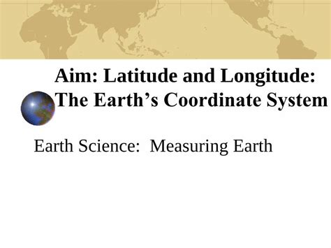 Latitude Distance Calculation Tips Variation