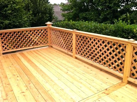 Lattice Railing