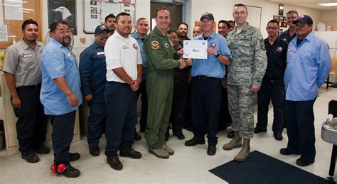 Aircraft maintenance at Laughlin AFB