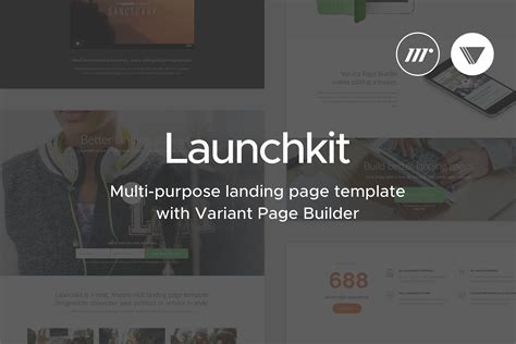 Launchkit Responsive Landing Page Template