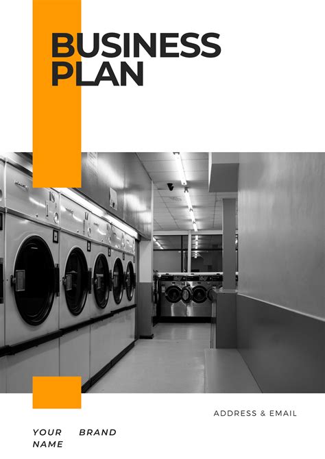 Laundromat business plan template