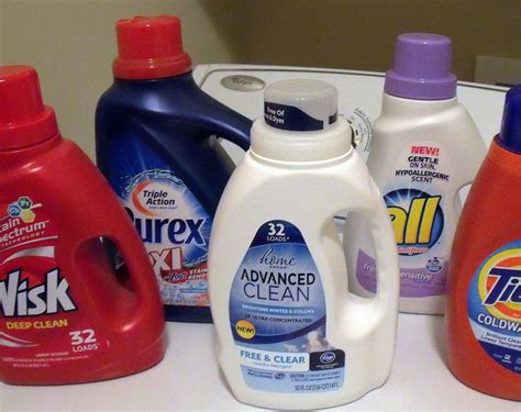 Laundry detergent brands