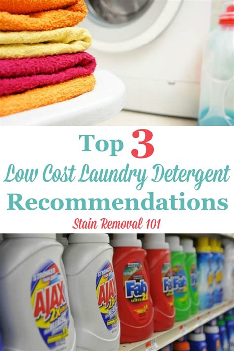 Laundry detergent low-cost