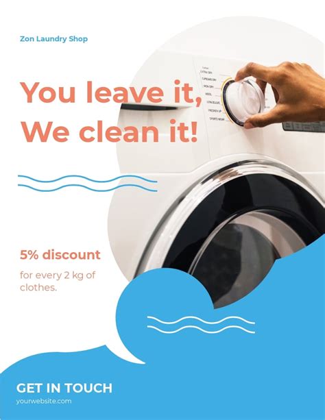 Benefits of Using Laundry Flyer Templates