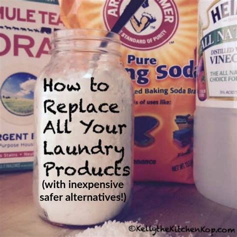 Laundry soap alternatives