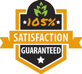 Lawn care satisfaction guarantee