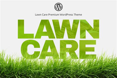 Lawn Care Themed Business Card Template