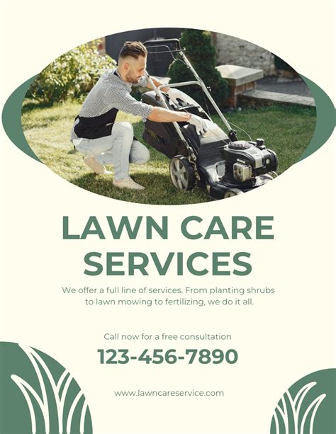 Lawn Mowing Service Flyer Template Creation Tips and Tricks