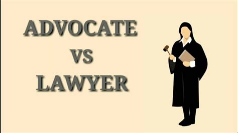 Lawyer advocate