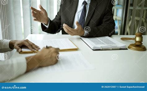 Lawyer negotiating