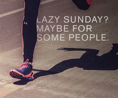 Lazy Sunday vs. Going for a Run